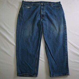 Levis 48x30 560 Comfort Fit‎ Loose Tapered Medium Stonewashed Mens Denim Jeans